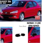Peugeot 206 Batman Yarasa Ayna Kapağı(1998-2012)