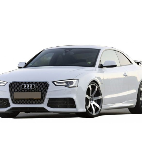 Audi A5 Coupe 2 Kapı (2008-2016) Uyumlu RS5 Style Plastik Yan Marşpiyel Seti