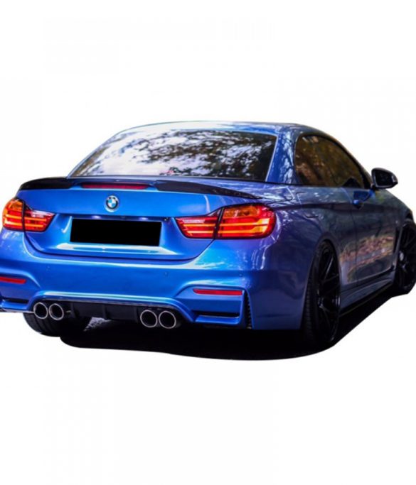 BMW 4 Serisi F33 Cabrio (2012-2019) Uyumlu M4 Style Plastik Spoiler