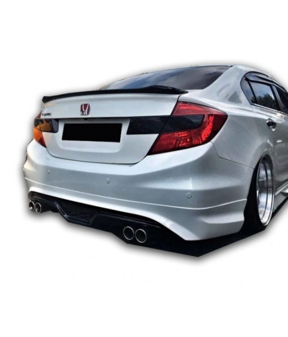 Honda Civic FB7 (2012-2016) Uyumlu Votex Style Plastik Bagaj Üstü Spoiler