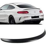 Mercedes C Serisi C205 Coupe (2015 Üzeri) Uyumlu AMG Style Plastik Spoiler