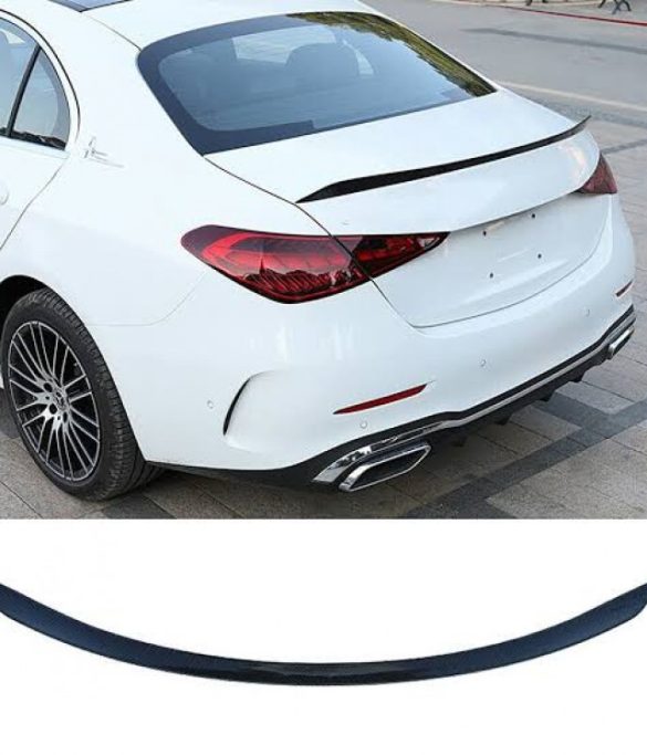 Mercedes C Serisi W206 (2021-2023) Uyumlu C63 Style Plastik Bagaj Üstü Spoiler