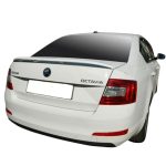 Skoda Octavia Mk3 (2013-2020) Uyumlu M4 Style Plastik Bagaj Üstü Spoiler