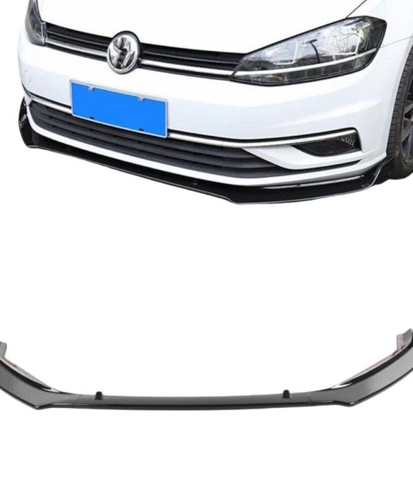 Volkswagen Golf 7 (2012-2016) Uyumlu Düz Tip Plastik Ön Tampon Lipi
