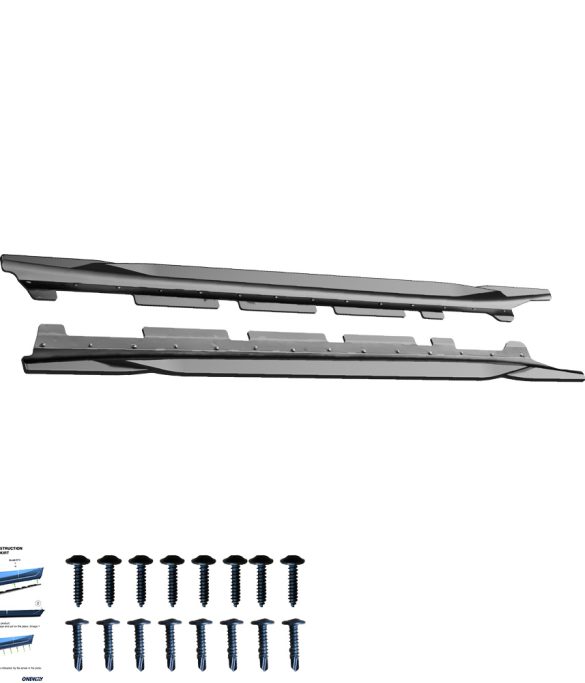 Bmw X1 M-pack F48 2015-2019 Marşpiyel Altı Lip (2 Parça)