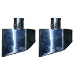 Bmw G30 Uyumlu Krom 2 Li Elips Model Egzoz Ucu