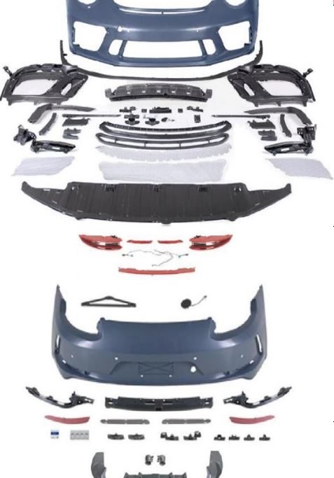 PORSCHE 911 (991) UYUMLU GT3 (991.2) DÖNÜŞÜM BODY KIT + STOP