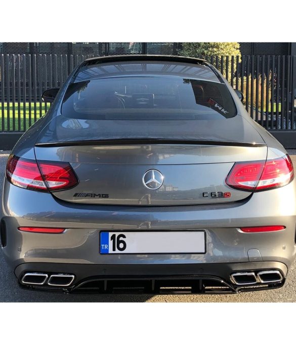 C205 COUPE AMG SPOILER PARLAK SİYAH